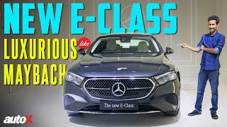 2024 Mercedes-Benz E-Class | First Look & Details | BMW 5 Series Rival Comes To India | autoX