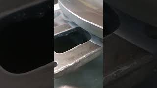 shaker racing big diesel manifold turbo flange cut