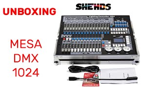 Unboxing: Mesa DMX SHEHDS 1024 King Kong Lighting Controller    #dmx