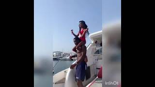 Nigerian Footballer Jude Ighalo's Vacation With His Kids