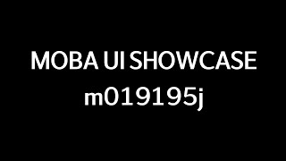 MOBA UI Showcase