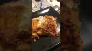 Cook lasagna for dinner