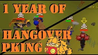 Every Kill & Death from 1 Year of Hangover Pking in OSRS Bounty Hunter