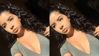 HEATLESS CURLS  + EASY UPDO | Zoey