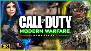 CALL OF DUTY MODERN WARFARE REMASTERED (PC) PRIMEIRA VEZ JOGANDO 😲