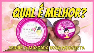 Sérum vs Máscara de Rosa Mosqueta Matto Verde