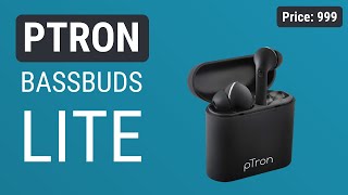 PTRON BASSBUDS LITE | SOLID BASS | POWER FULL SOUND | BEST EARBUDS 2020 INDIA #HV