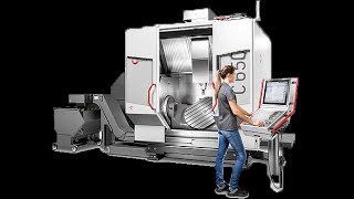 Hermle 5 Axis Mill with Lathe Spindle Configuration-Part1