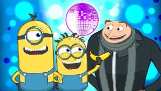 The Minions Party Time  😃 Fun Song For Kids  😀 Featuring The Minions & Gru