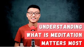 Don't over focus on technique, balance everything, understand what is meditation