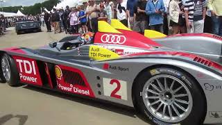 Audi R10 TDI 5.5-litre V12 diesel turbocharged 2006, Joest Racing, Goodwood Festival of Speed