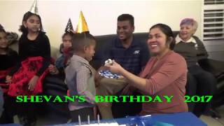 Shevan's BirthDay 2017