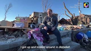 Survivor Sleeps in Destroyed Home After Tornadoes