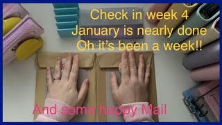 January is nearly over * Last check in * oh what a week we’ve had * bad luck in 3 * Happy Mail 💕