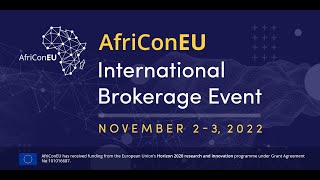 AfriConEU International Brokerage Event | Main Stage Day 1