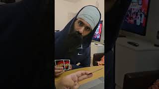 Amar Loses at Uno 2