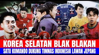 KOREA SELATAN BLAK BLAKAN!! BAKAL BANTU TIMNAS INDONESIA LAWAN JEPANG