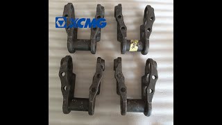 GENUINE 414104636 XCMG EXCAVATOR COMBINED CHAIN RAIL 414104637 XDL190×1 FOR XE215 XE235C SPARE PARTS