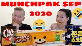 Korean Gummy Cookie? The Weirdest Snack Ever?  Watch us try it! MunchPak September 2020