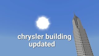 how to build the chrysler building minecraft tutorial