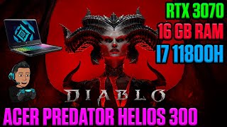 DIABLO 4 ( ACER PREDATOR HELIOS 300 )