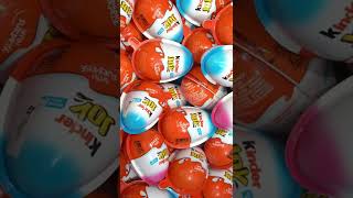 NEW! 500 GLITTER KINDER JOY Toys Opening - A lot of surprise eggs chocolate ASMR #13