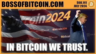 Trump Bitcoin Conference News 🇺🇸 BTC Price $68,141 - Crypto Technical Analysis Today