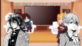 hashiras +tanjiro react to tomioka past as ciel phantomhive