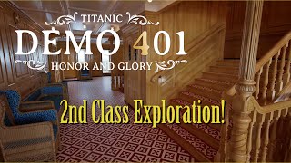 2nd Class Exploration! - Titanic: Honor & Glory - Demo 401 (With Added Music & Effects)