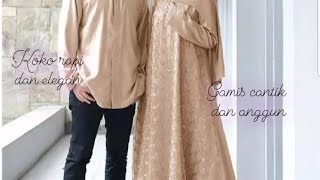 Rekomendasi 5 gamis couple terbaru di shopee