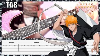 [TAB] Bleach - Ranbu no melody Op13 Cover | Guitar Tab | Lesson | Tutorial