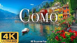 КОМО 4K ULTRA HD (60fps) - Сценический Расслабляющий Фильм с Кинематографической Музыкой