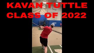 KAVAN TUTTLE 3RD BASE AND  PITCHER MONROE WOODBURY HIGH SCHOOL CLASS OF 2022