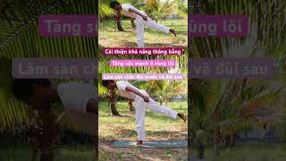 Chỉ 1 Tư thế chiến binh 3 yoga mỗi ngày🔥 #chiếnbinh #yoga #moingayhoc1chut