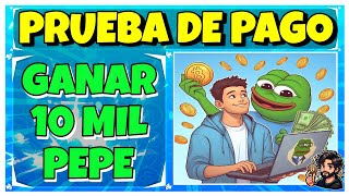 🐸COMO GANAR PEPE COIN FACIL RAPIDO Y GRATIS🐸 Como Ganar hasta 10 Mil Pepe a Diario sin Inversión💵