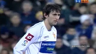 Diego Milito imparable frente al Madrid - Semifinal Ida Copa de España - 2005/2006