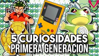 5 COSAS QUE NO SABÍAS DE LA PRIMERA GENERACIÓN | Pokémon Kanto