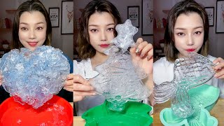 ASMR MUKBANG PALIN ICE EATING RELAXING SOUNDS