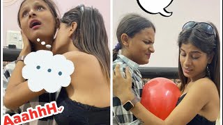 ballon blast prank on priya😱🫣🔥. . . . . . @divyabhattacharya3453 #comdy #funny 🤣😂😂