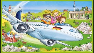 Deutschland Flug 🛩️ Deutsch als Fremdsprache Lernspiel App für Kinder