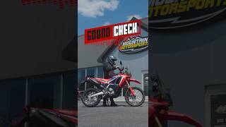 2024 Honda CRF300L Rally | Sound Check