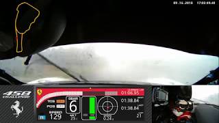 458 Challenge Road Atlanta JWJr Fastest Lap (Rain) 2018