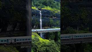 Most Famous railway route of Maharashtra 😍😍😳 #shorts #railway