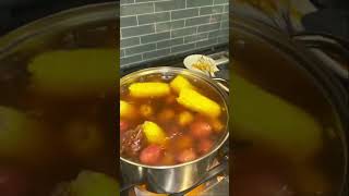 Seafood shrimp boil easy delicious recipe #shorts