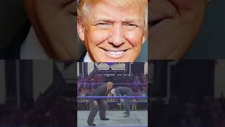 Trump and Biden try to settle their diffrences in the ring! #pcgaming #gaming #wwe #gamer #shorts