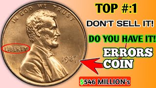 1987 Memorial Lincoln Penny | Error Penny Worth Money | 1987 are worth $25 to $50 or more