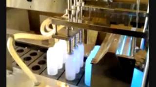 milk bottle filling and sealing machine