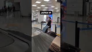 arrival of luggage in Japan airport #like #watch #nice