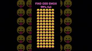 Find odd emoji