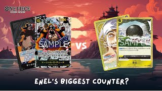 One Piece TCG (OP09) - Yellow Enel vs Black Teach (Blackbeard) | Is it Enel biggest threat?